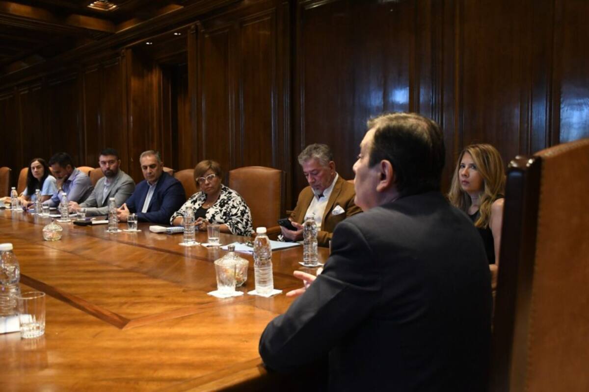 Reunión de gabinete con Gerardo Zamora a la cabeza