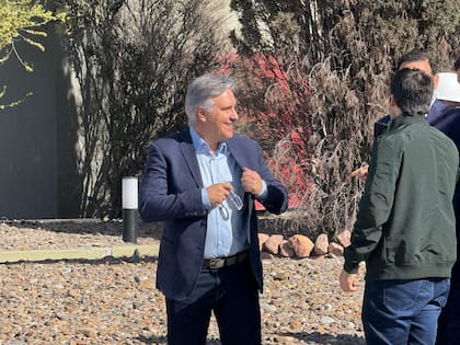 Reunión de gobernadores de Provincias Unidas en Puerto Madryn. En la foto, Martín Llaryora e Ignacio Torres