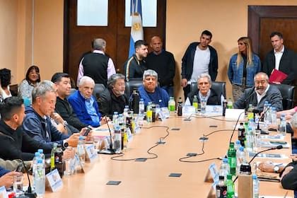 Reunión de la CGT en la sede Azopardo