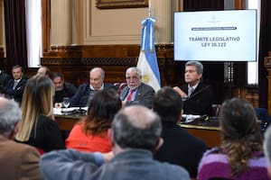 Reunión de la Comisión Bicameral de Trámite Legislativo en el Salón Illia del Senado de la Nación