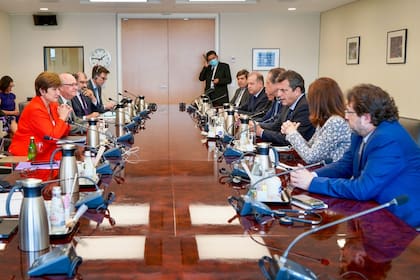 Reunión de Massa con el FMI