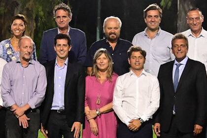 Reunión del Frente de Todos en Merlo. Massa temió que el último enfrentamiento entre Eduardo De Pedro y Alberto Fernández terminara afectando a la economía. Habló del tema con el Presidente y con Cristina Kirchner.