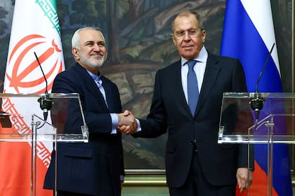 Reunión en Moscú entre el jefe de la diplomacia rusa, Serguei Lavrov y su homólogo iraní, Mohammad Javad Zarif