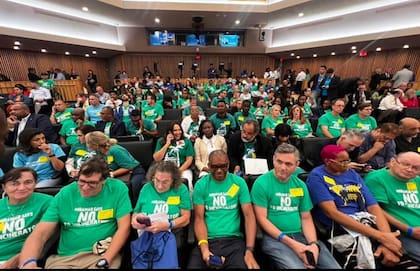 Reunión pública del comité de infraestructura de la comisión de Miami-Dade