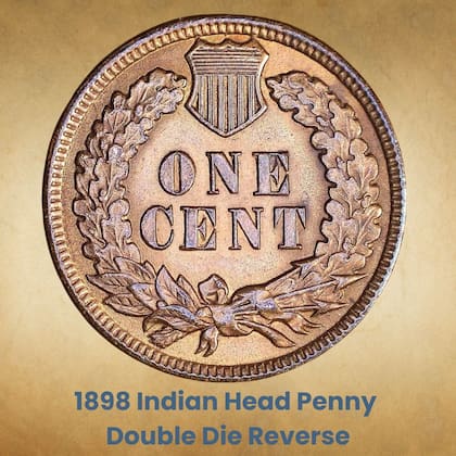 Reverso del centavo "Indian Head" de 1989 (coinvaluelookup)