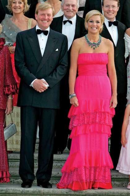 En 2007, cuando estrenó el fabuloso vestido para el cumpleaños cuarenta del Rey