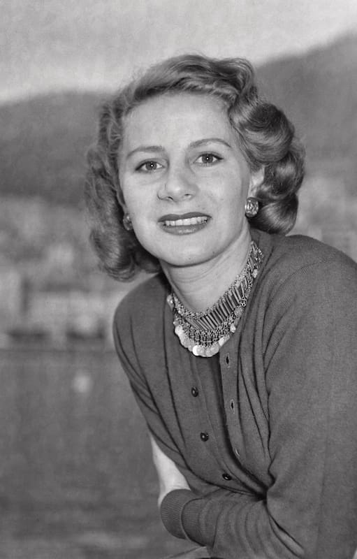 Tina Livanos fue pretendida por los dos hombres más ricos de Grecia: Aristóteles Onassis y Stavros Niarchos(Photo by Evening Standard/Hulton Archive/Getty Images)