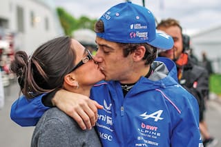 La historia de amor de Colapinto y Maia Reficco: de la confirmación en el GP de Miami a la sorpresiva separación