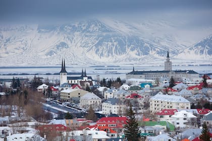 Reikiavik, capital de Islandia