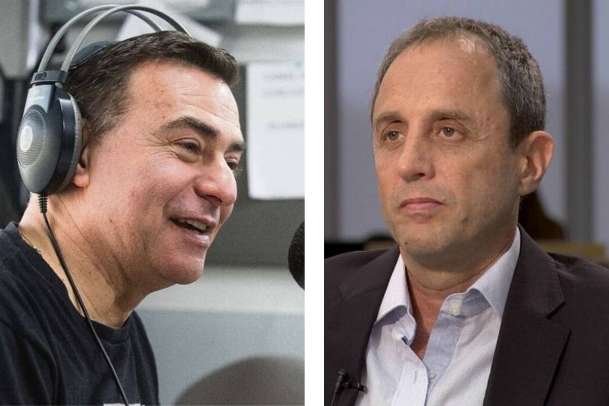 Reynaldo Sietecase se cansó de las interrupciones de Ernesto Tenembaum en el pase de sus programas de radio: "¿Me dejás hablar? Estamos en mi horario", le dijo