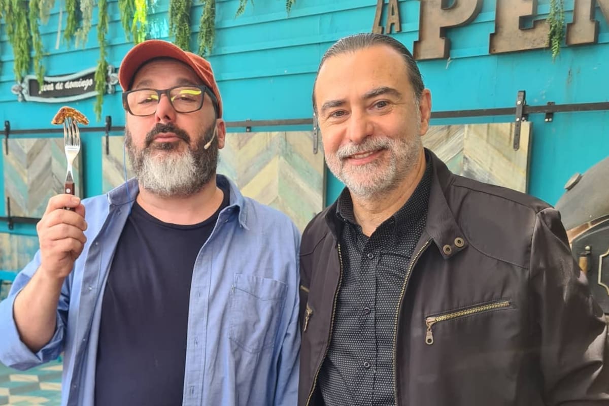 Reynaldo Sietecase y Gerardo Rozín se conocieron en su juventud en la redacción de Rosario/12