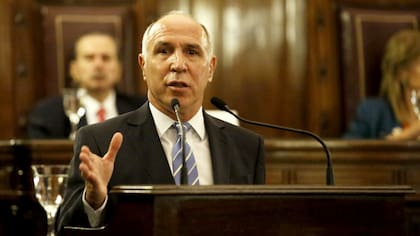 Lorenzetti esquivó toda referencia pública al 2x1