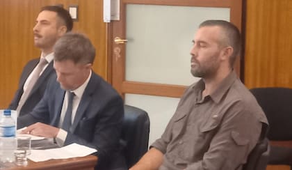 Ricardo Adolfo La Regina en una de las audiencias del juicio; hoy no estuvo presente en la sala