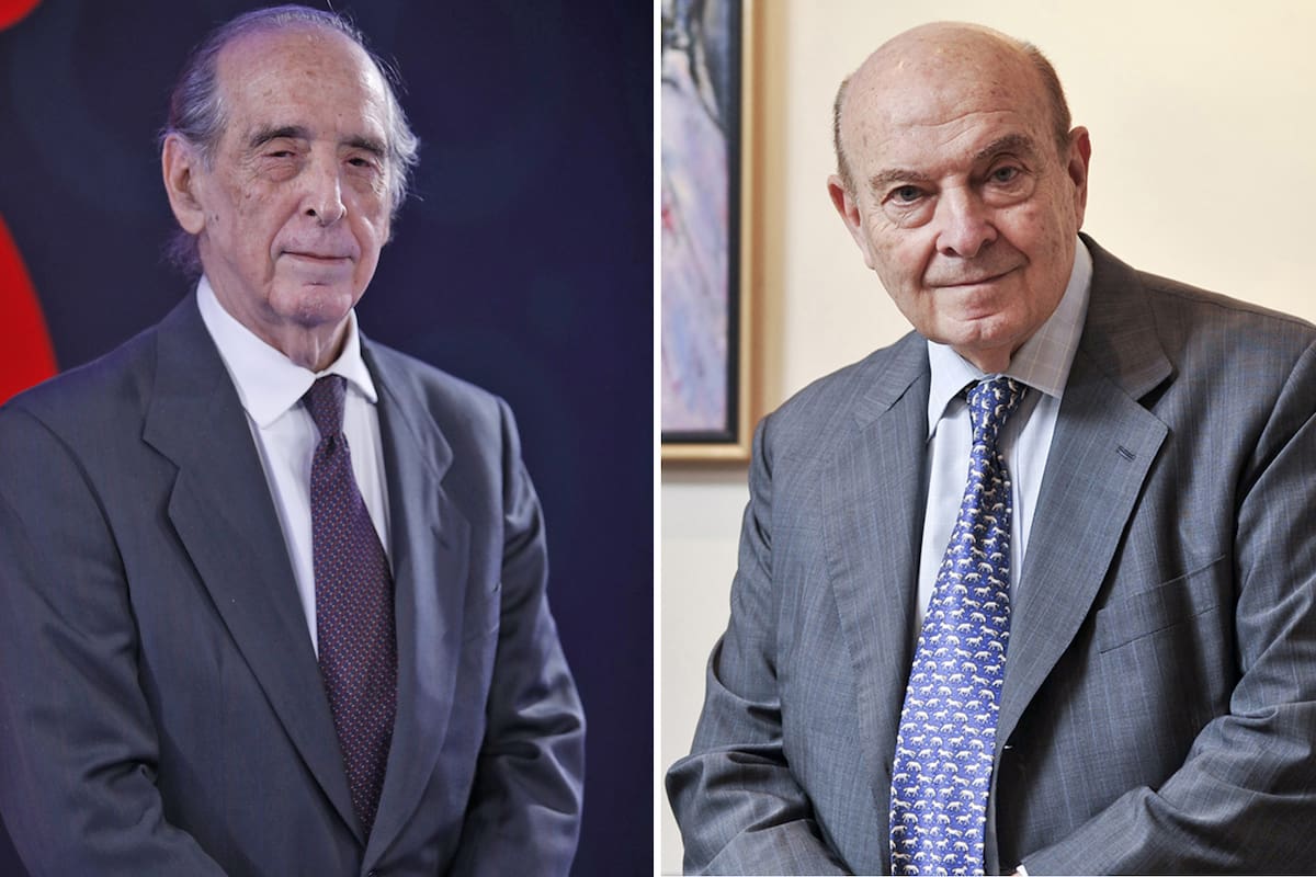 Ricardo Arriazu y Domingo Cavallo