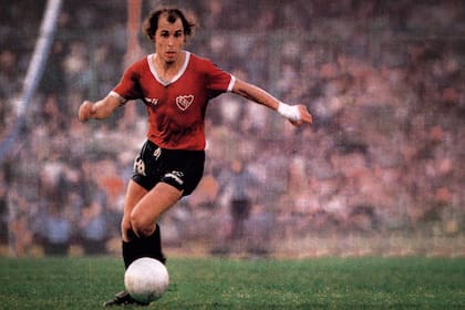 Ricardo Bochini, en sus años en Independiente