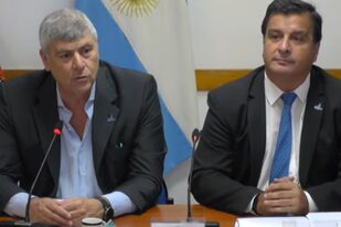 Ricardo Buryaile, diputado de la UCR, y Marcelo Casaretto, diputado del Frente de Todos