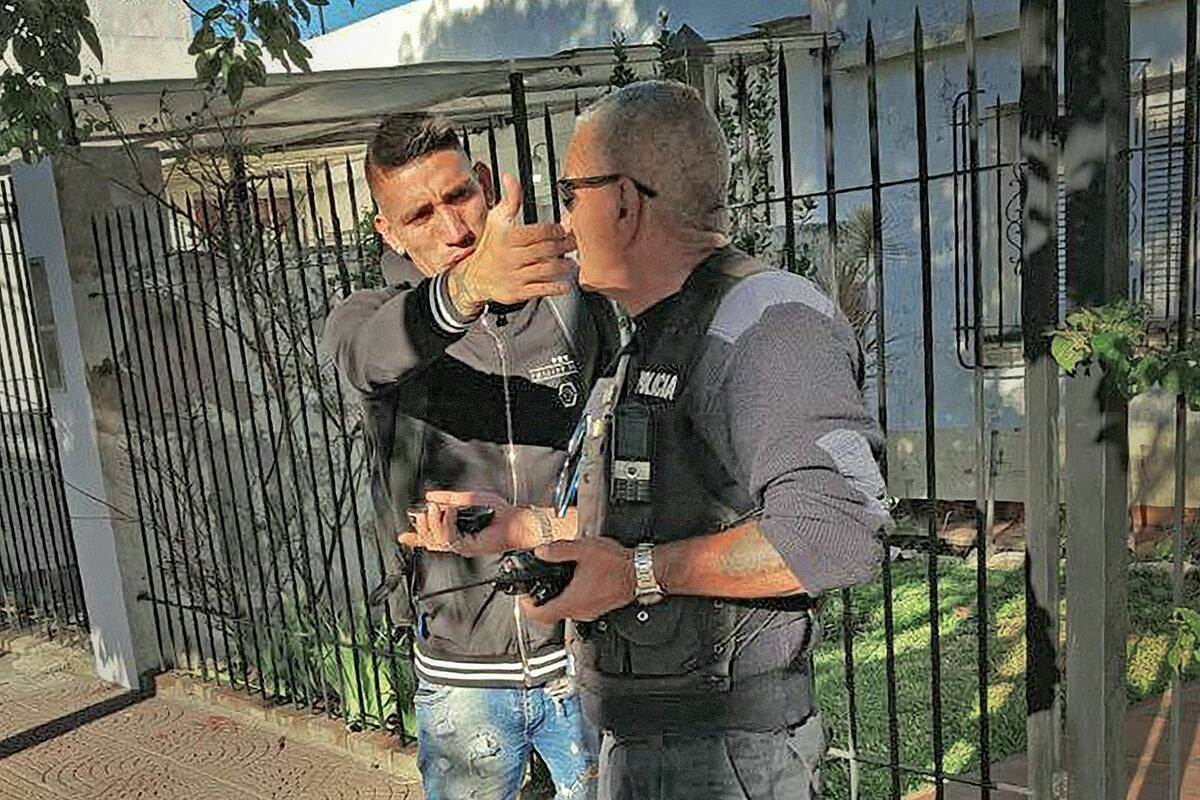 Ricardo Centurión pasó dos semáforos en rojo y se negó a hacerse un control de alcoholemia