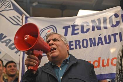 Ricardo Cirielli, uno de los gremialistas aeronáuticos que apuntó contra los senadores