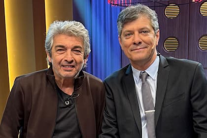 Ricardo Darín con Mario Pergolini