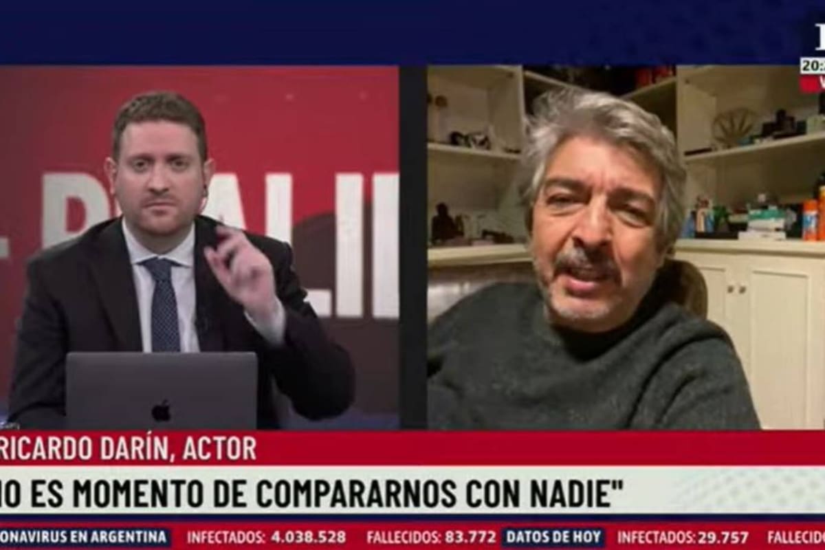 Ricardo Darín conversó con Jonatan Viale y el equipo de +Realidad