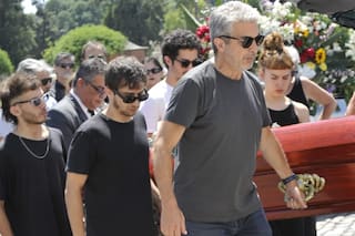 La despedida a Alejandra Darín en el Cementerio de la Chacarita