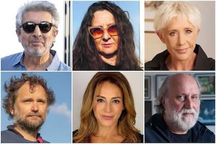 Ricardo Darín, Lucrecia Martel, Maitena, Tomás Saraceno, Eleonora Wexler y Daniel Grinbank