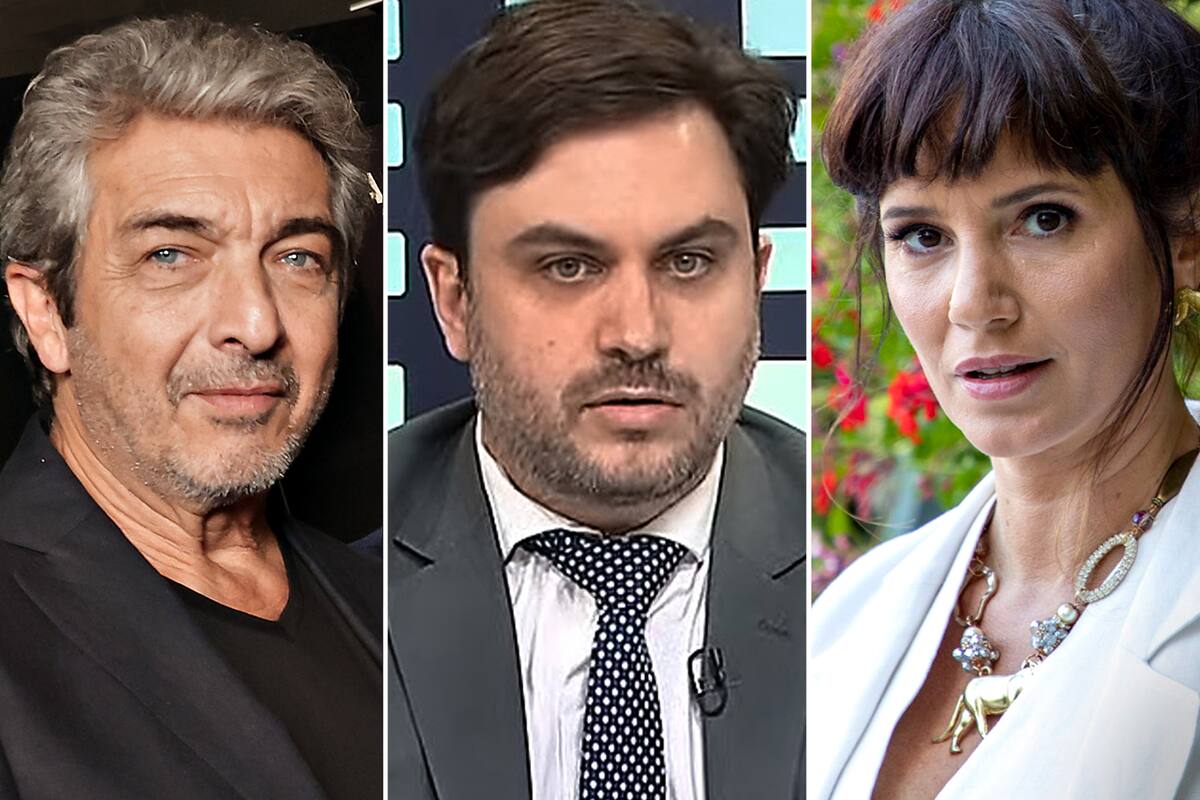 Ricardo Darín, Ramiro Marra y Griselda Siciliani.
