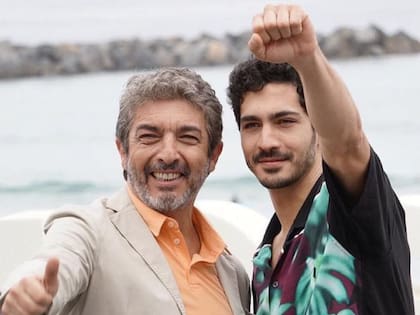 Ricardo Darín y su hijo, quien formó una familia con la actriz española Úrsula Corberó