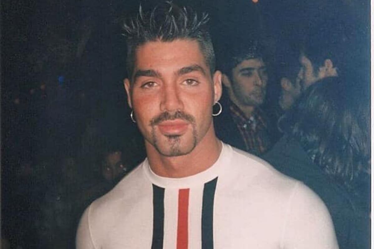 Ricardo Fort, cuando aún no era una celebridad en la Argentina, visitaba Pacha en los 90´