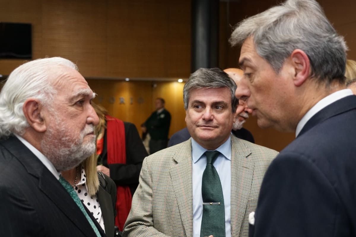 Ricardo Gil Lavedra, junto a Marcelo Gallo Tagle y Horacio Rosatti