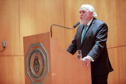 Ricardo Gil Lavedra, presidente del Colegio Publico de la Abogacía de la Ciudad de Buenos Aires