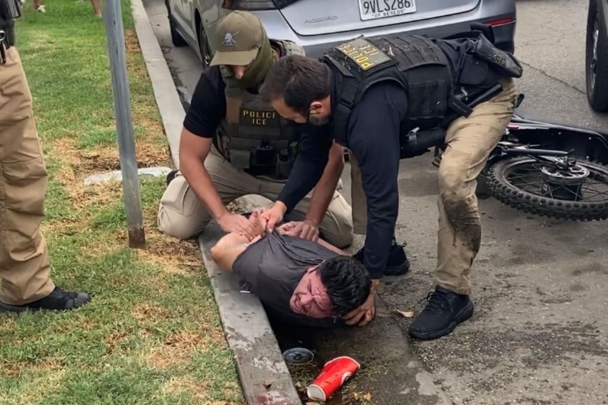 Ricardo Gonzalez, ciudadano estadounidense de 40 años, denunció que agentes del ICE le quebraron un brazo durante un operativo en Long Beach, California