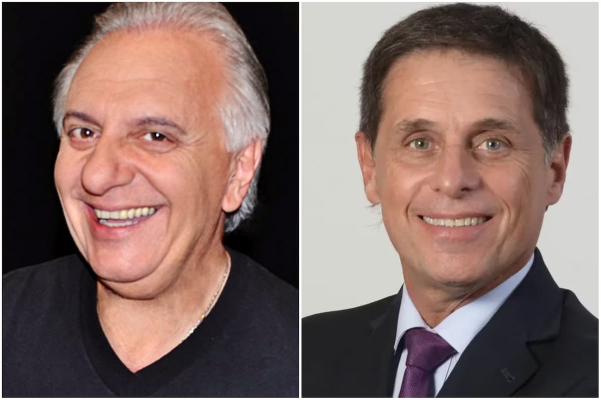 Ricardo Guazzardi y Fernando Carnota, dos de los presentes en la programación de fin de semana de Radio Rivadavia (Foto: gentileza / archivo)