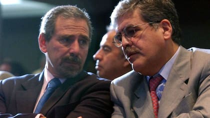 Ricardo Jaime y Julio De Vido, cuando eran funcionarios del gobierno kirchnerista