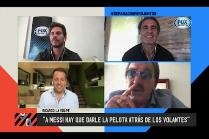 Ricardo La Volpe se cruzó con Oscar Ruggeri en 90 Minutos de Fútbol