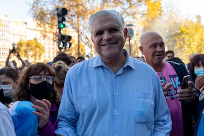 Ricardo López Murphy en la marcha del campo