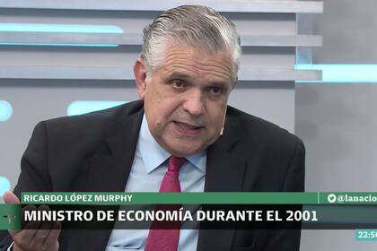 Ricardo López Murphy, sobre el Gobierno de Cambiemos