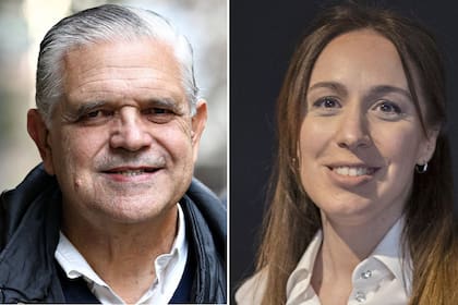Los precandidatos a diputado por la Ciudad, Ricardo López Murphy y María Eugenia Vidal