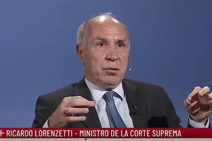 Ricardo Lorenzetti contradijo a Cristina Kirchner