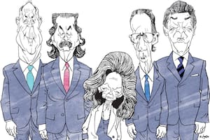 Ricardo Lorenzetti, Juan Carlos Maqueda, Elena Highton, Carlos Rosenkrantz y Horacio Rosatti