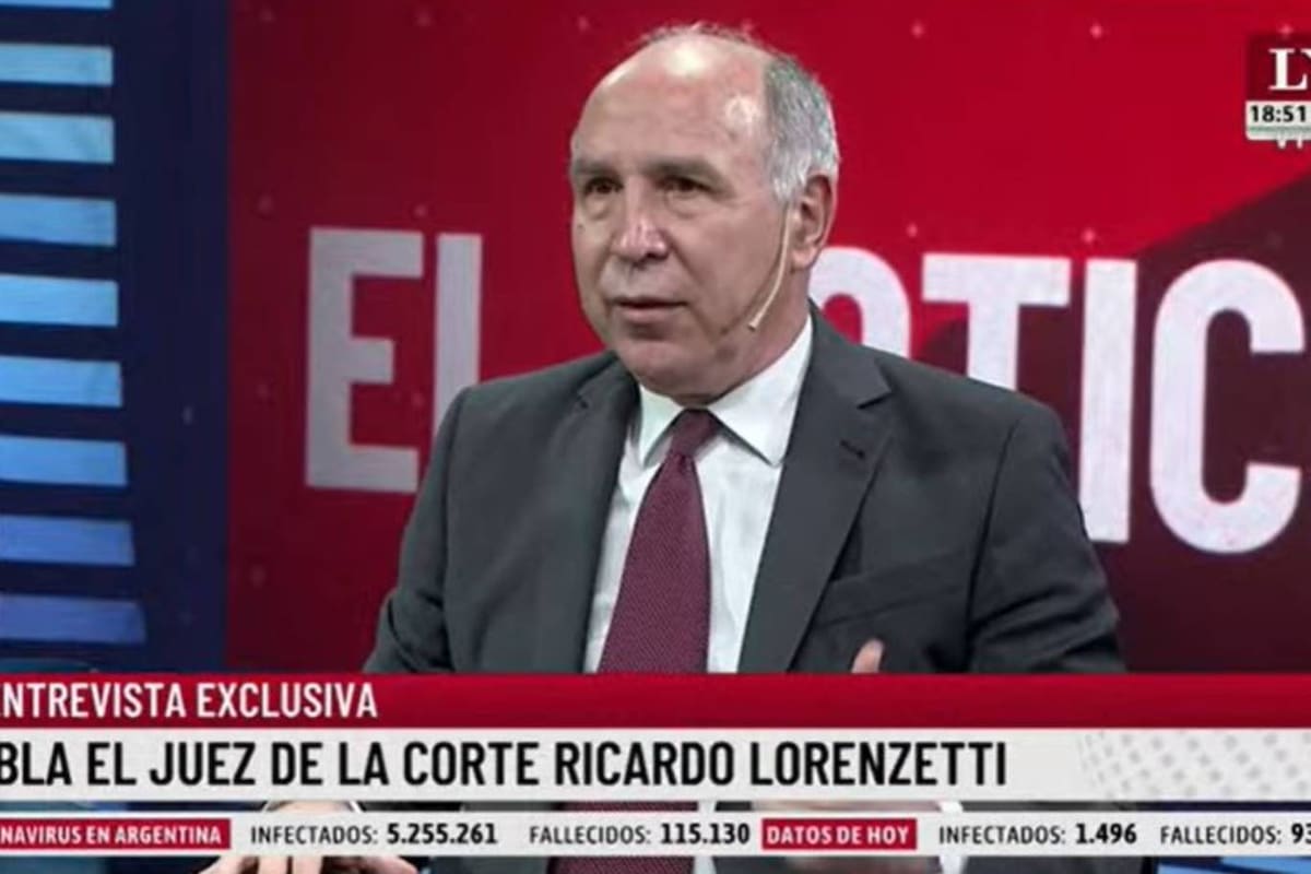 Ricardo Lorenzetti se refirió a los cambios en la Corte Suprema luego de la elección de Horacio Rosatti como presidente del cuerpo
