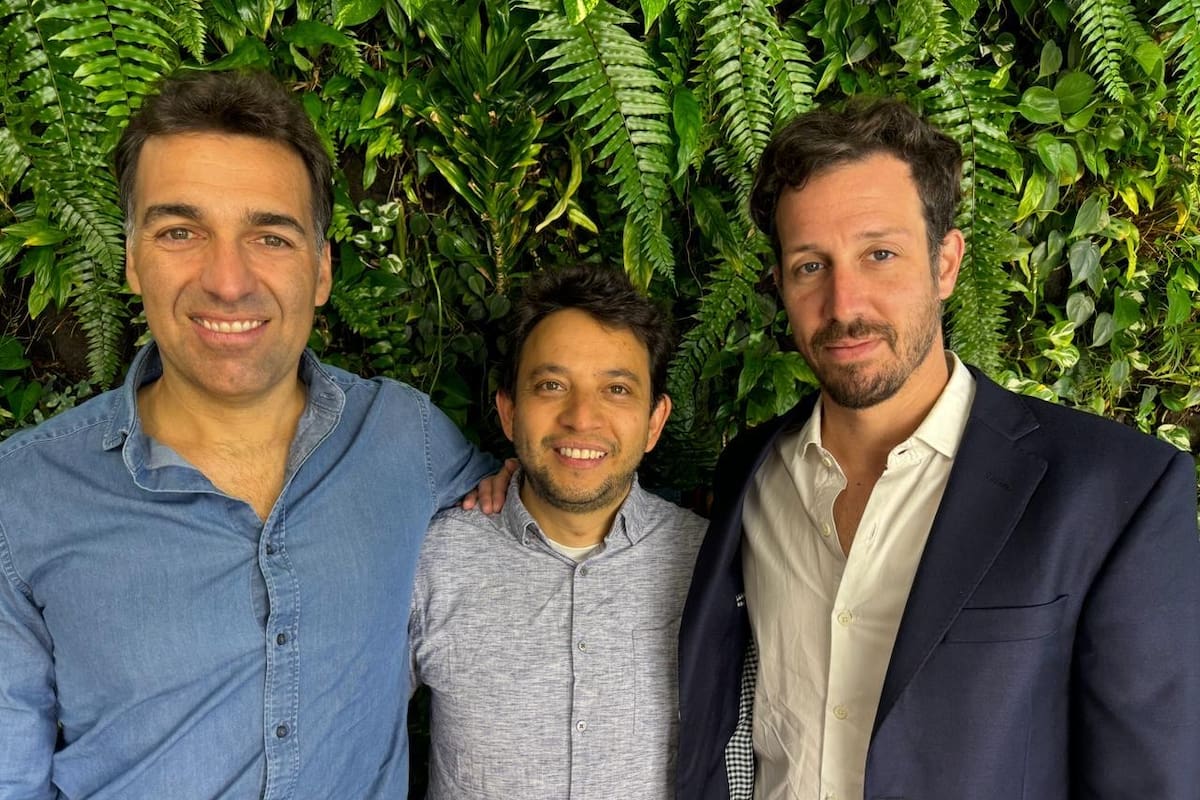 Ricardo Migoya, Matías Botbol y Diego Boryszanski, los fundadores de Maslow