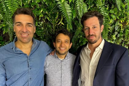 Ricardo Migoya, Matías Botbol y Diego Boryszanski, los fundadores de Maslow