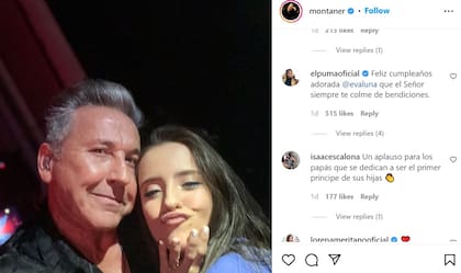 Ricardo Montaner le dedicó un emotivo mensaje a su hija por su cumpleaños.