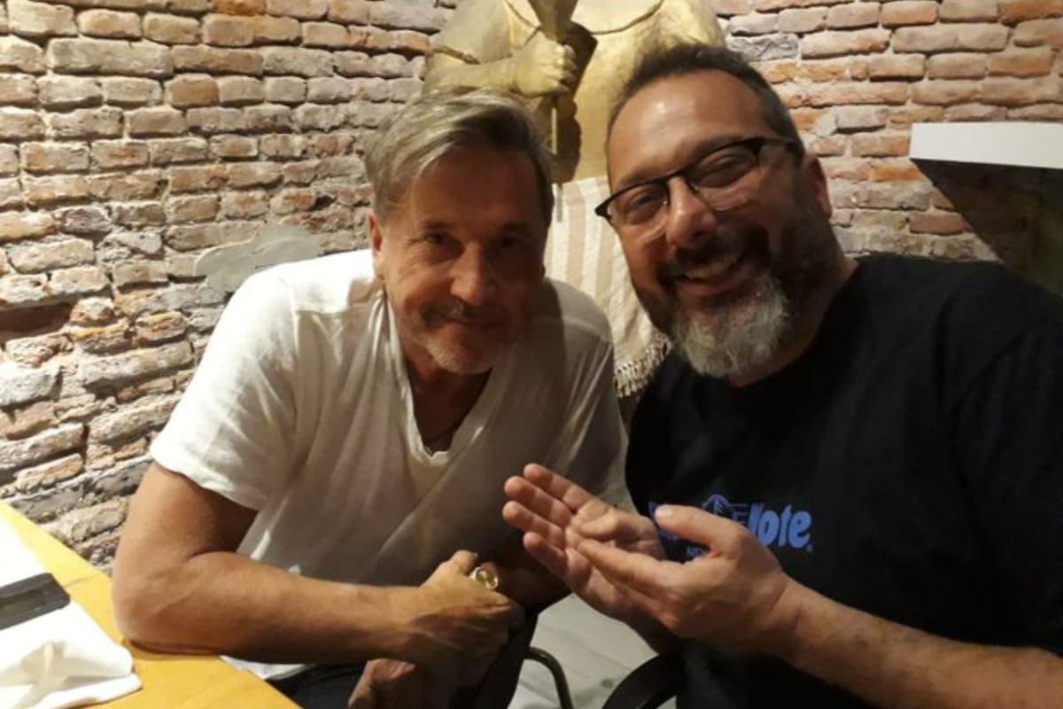 Ricardo Montaner le dedicó un posteo a Gerardo Rozín (Crédito: Twitter/@montaner)