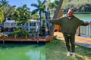 Ricardo Montaner y Marlene Rodríguez Miranda viven en una residencia de Miami en el exclusivo barrio Pine Tree Drive
