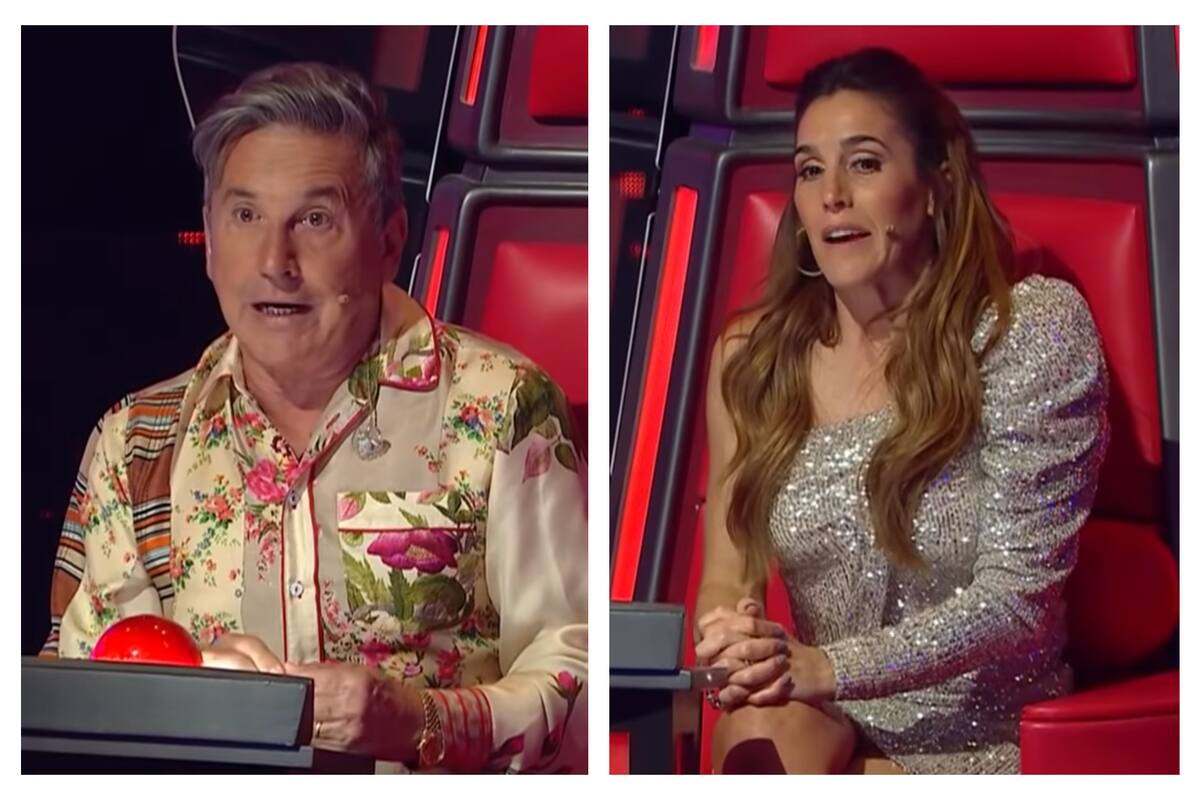 Ricardo Montaner y Soledad Pastorutti protagonizaron un fuerte cruce en la devolución de una de las batallas de La Voz Argentina