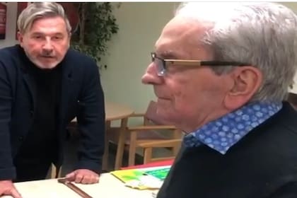 Ricardo Montaner y su primo Carlitos, en la última visita del músico a Madrid para estar con él