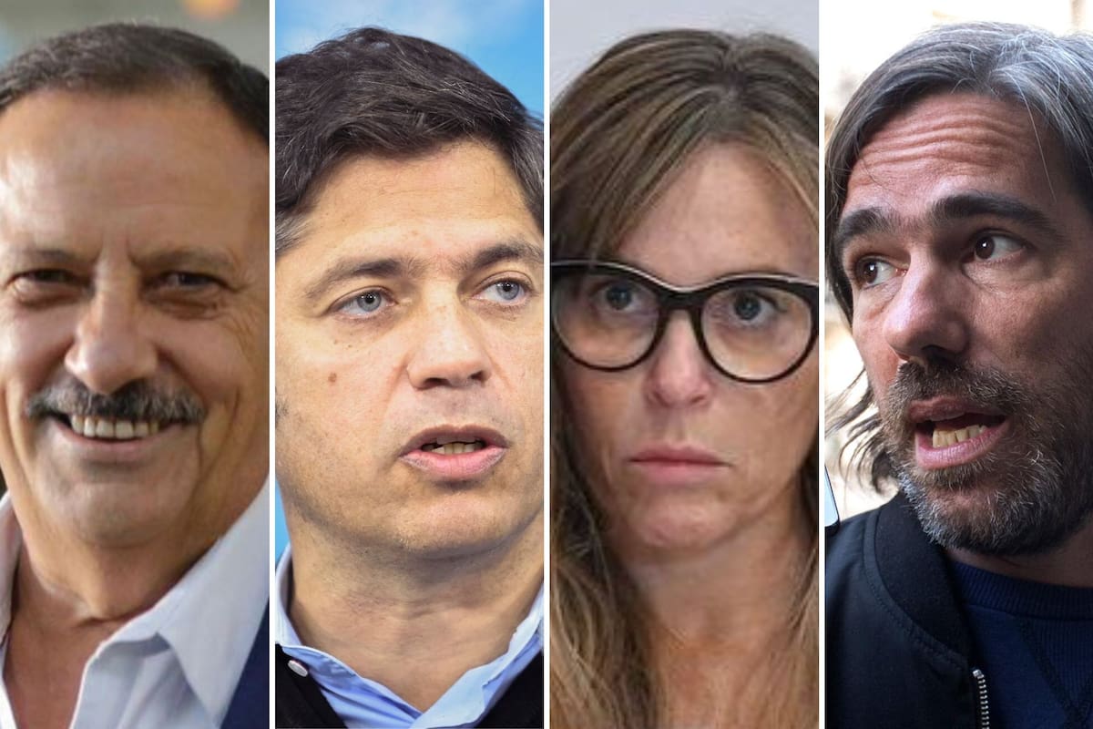 Ricardo Quintela, Axel Kicillof, Juliana Di Tullio y Nicolás del Caño