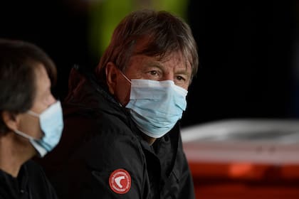 Ricardo Zielinski, entrenador de Estudiantes (LP), el puntero de la Zona B de la Copa de la Liga Profesional